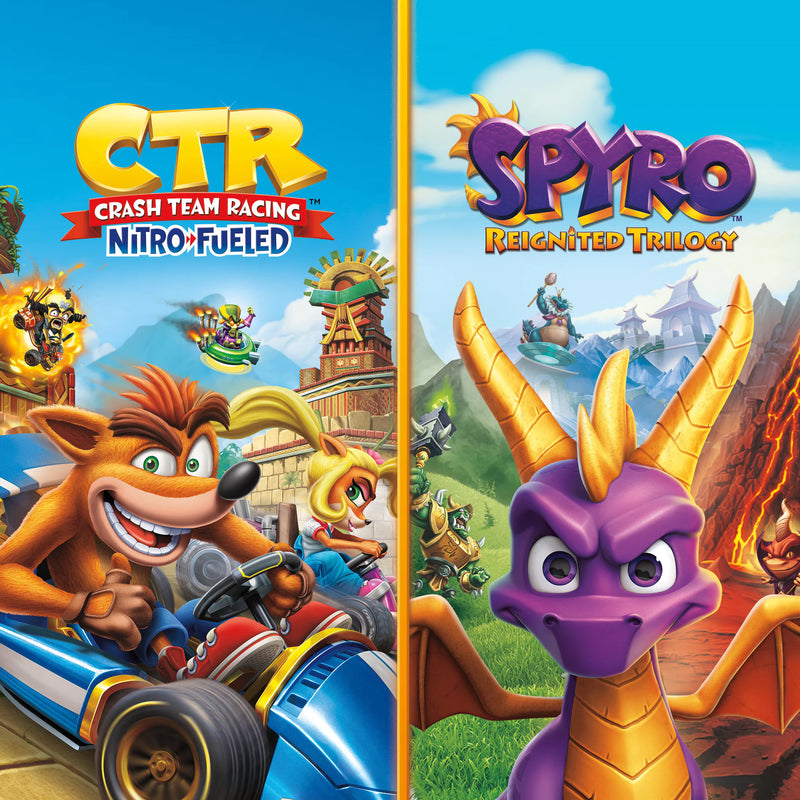 Crash Team Racing + Spyro Game Bundle