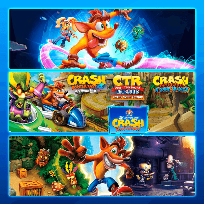 Crash Bandicoot - Pacote Crashiversary - Next Games
