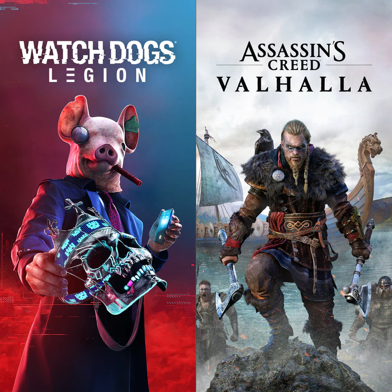 Watch Dogs Legion + Assassins Creed Valhalla