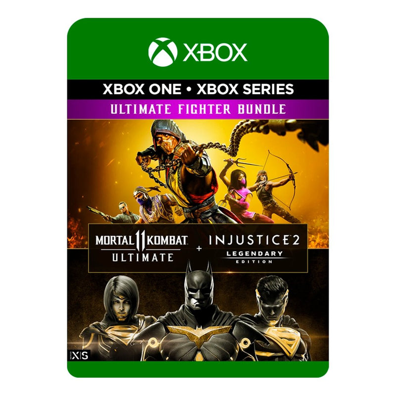 Pacote Mortal Kombat 11 Ultimate + Injustice 2 Edição Lendária - Next Games